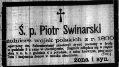 Swinarski, Dziennik Poznanski, 5.11.1875.PNG