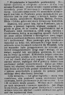 Ktokolwiek wiedział? Ciekawe nazwy. Dziś to są Górki, Majdany, dawny PGR, Huby, Podole i Manchattan.