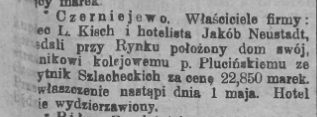 Ten wycinek pozwala potwierdzić tezę o nazewnictwie Szczytniki Szlacheckie.